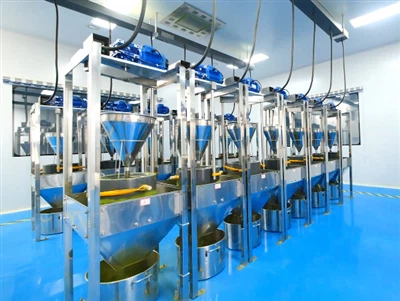 Procesný tok organického matcha čistého prášku